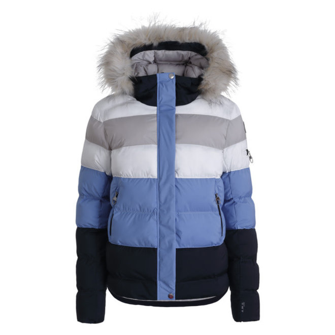 Luhta Elisenvaara Woman Wintersport Jacket White/Blue