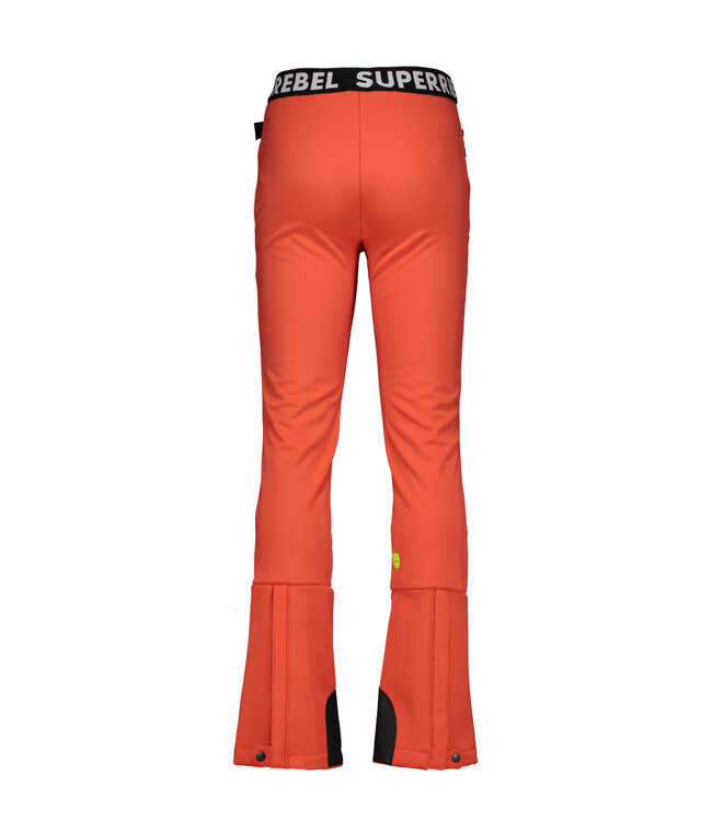 Superrebel Kidsgear Super Rebel Girls Soft Shell Trouser Oranje