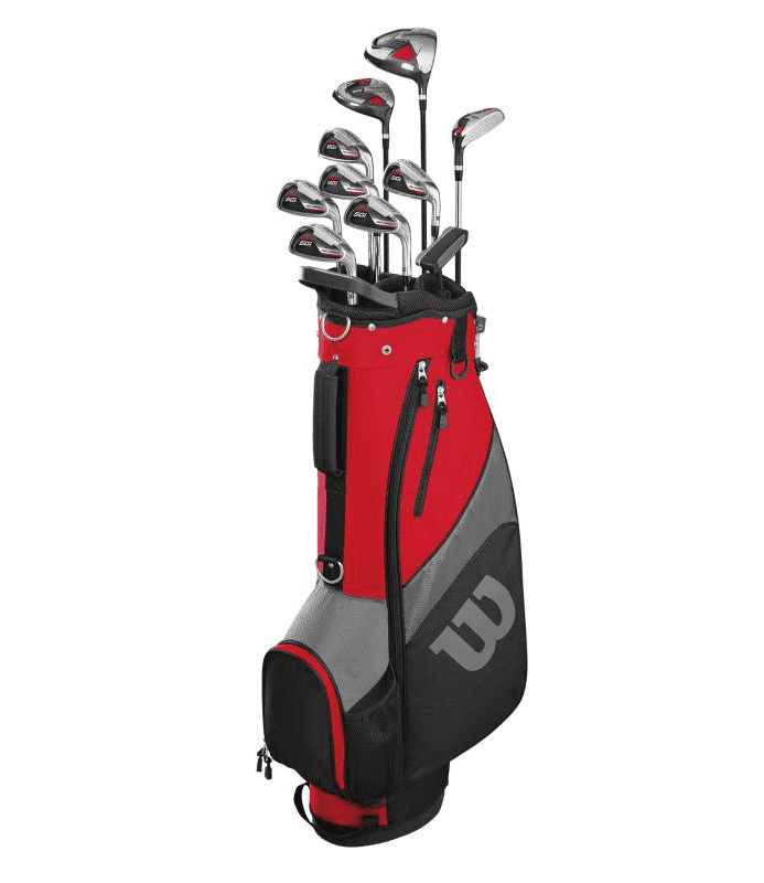 Verplicht Verstikken Airco Wilson Prostaff Complete Heren Golfset Linkshandig Zwart/Rood - John's  Sport Shop