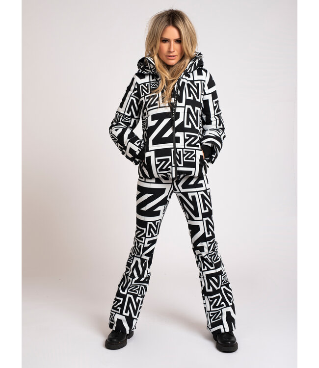 Nikkie Nikkie Logo Mix Ski Pants Zwart
