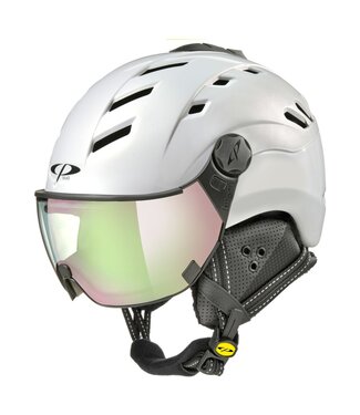 CP Helmets CP Camurai dl vario br pol water pink mirror Skihelm Wit