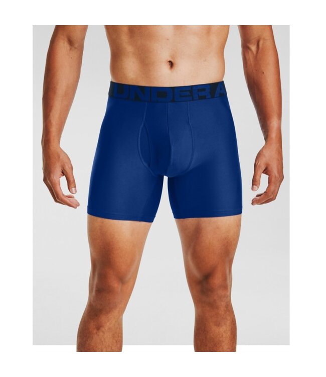 Under Armour Sport Heren Boxer Cotton 2pack Blauw