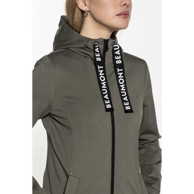 Beaumont Double Jersey Dames Hoody Forest Green
