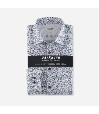 Olymp Heren Overhemd 24/Seven Level 5 Body Fit