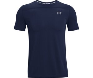 Under Armour Heren Seamless SS Shirt Blauw - John's Sport Shop
