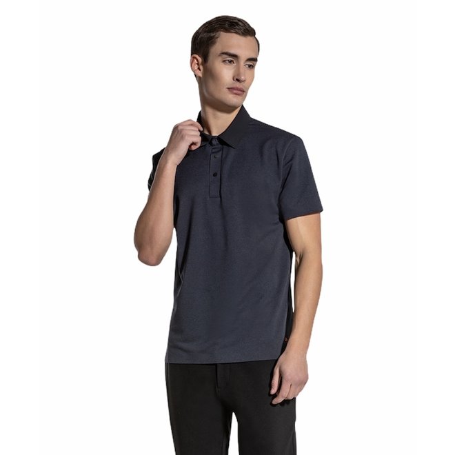 Pablo Tech  Heren Polo Donkerblauw