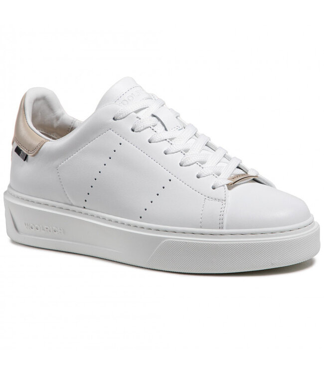 Woolrich Dames Classic White Sneaker Beige