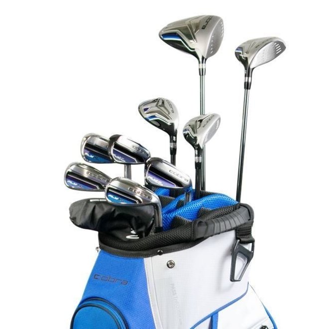 Respectievelijk Verouderd Verbergen Cobra Fly XL Heren Golfset 11 delig Wit/Blauw - John's Sport Shop