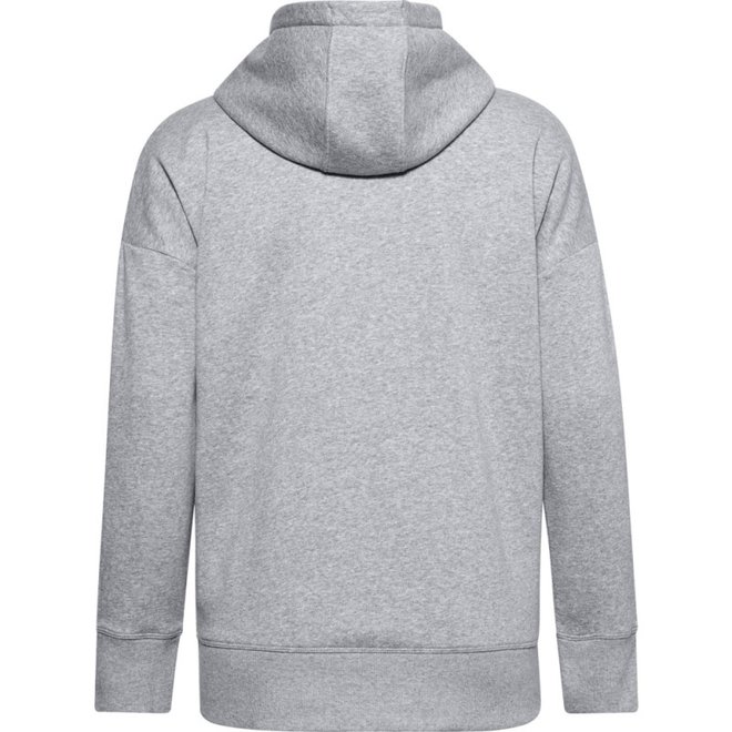 Dames Rival Fleece FZ Hoodie Steel Grey