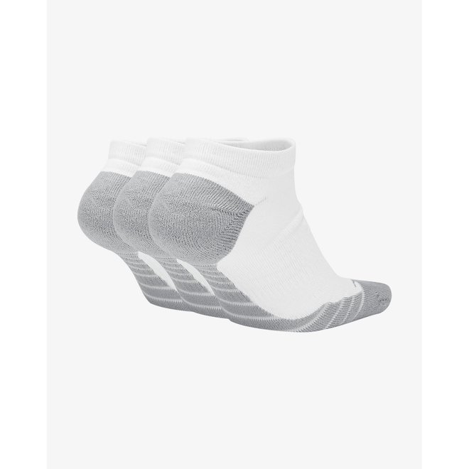 Nike Everyday Max Cushioned Socks No Show White (3pair)