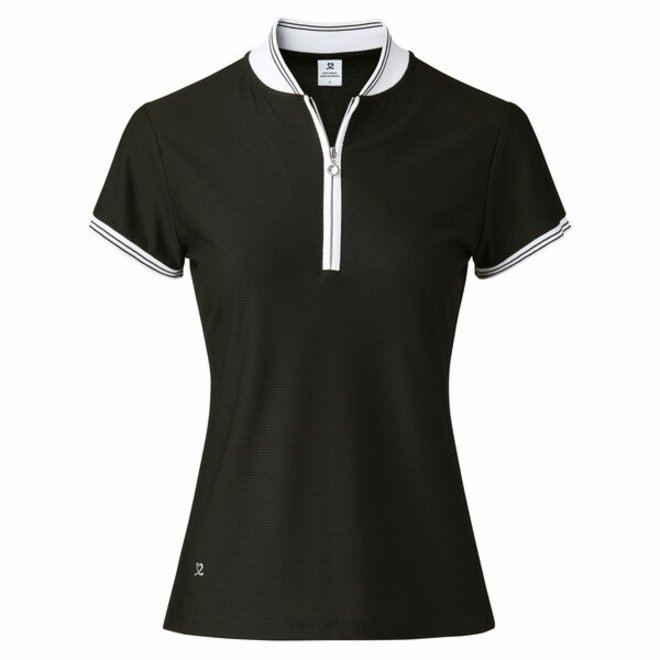 Corinne Caps Polo Shirt Black