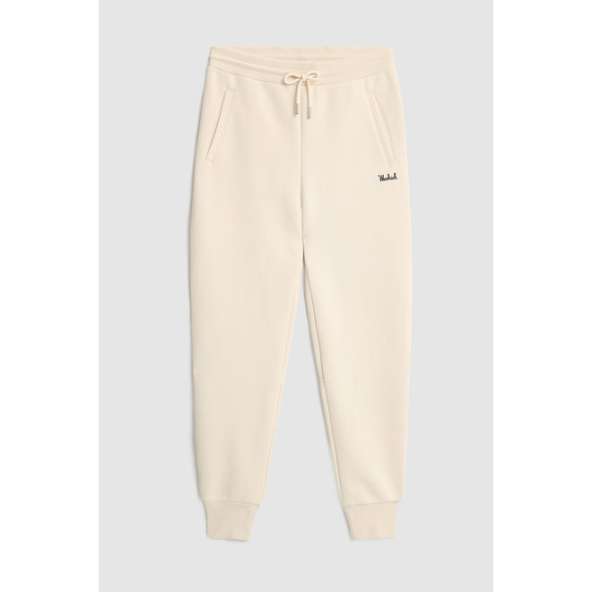 Woolrich Dames Fleece Sweatpant Ivory