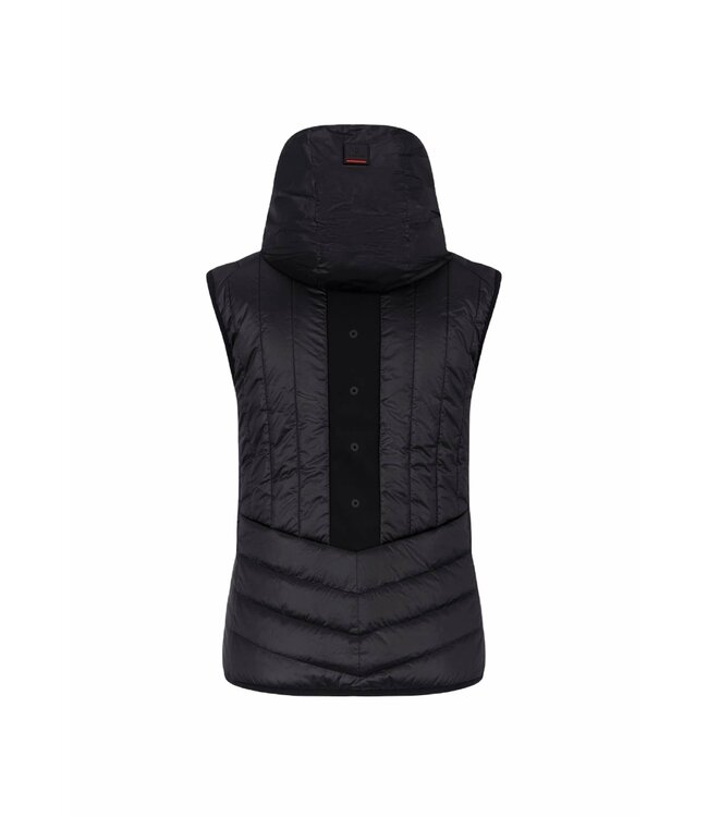 Fire + Ice Fire + Ice Dames Lea Quilted Bodywarmer Zwart/Roze