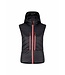 Fire + Ice Fire + Ice Dames Lea Quilted Bodywarmer Zwart/Roze