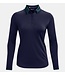 Under Armour Golf Under Armour Zinger Long Sleeve Woman Polo Blue
