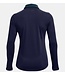 Under Armour Golf Under Armour Zinger Long Sleeve Woman Polo Blue