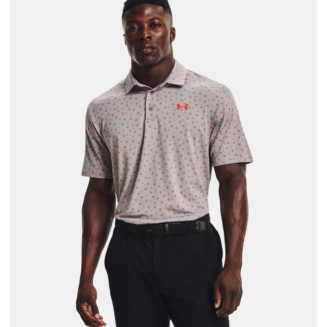Under Armour Playoff Polo 2.0 Grey/Red