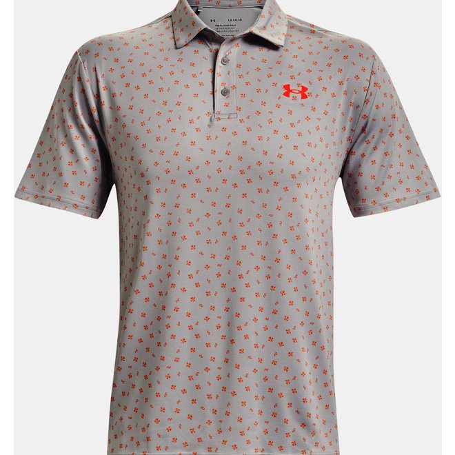 Under Armour Playoff Polo 2.0 Grey/Red