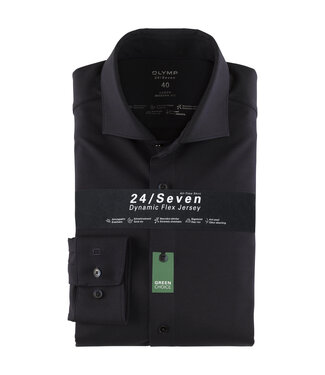 Olymp OLYMP Luxor 24/Seven Modern Fit, Kent, Marineblauw