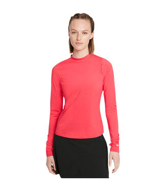 Nike Nike Woman Victory Long Sleeve Crew Top Red