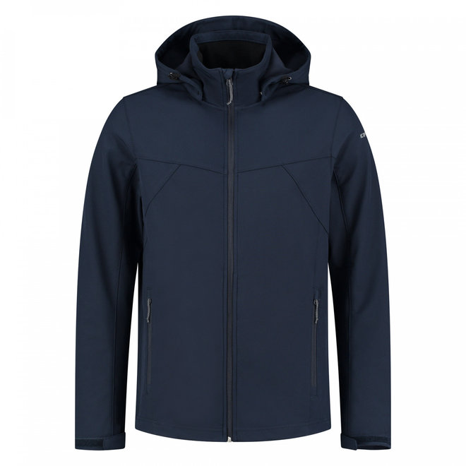 Icepeak Heren Brimfield Softshell Jas Donkerblauw