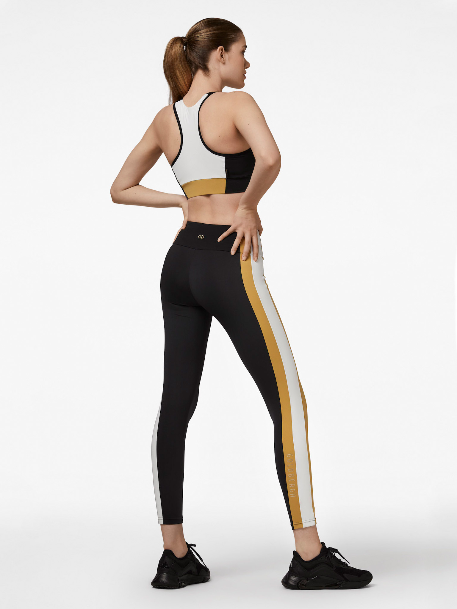 Goldbergh Freya Tight Dames Black/White - John's Sport Shop
