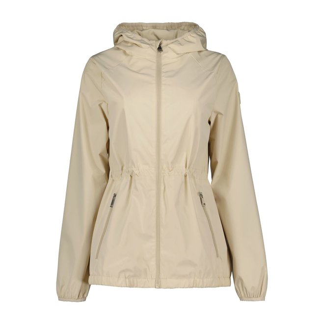 Airforce Hooded Jacket Dames Sand Shell