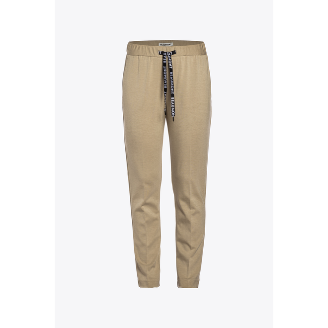 Beaumont Double Jersey Pants Chino Sand Heather John s Sport Shop