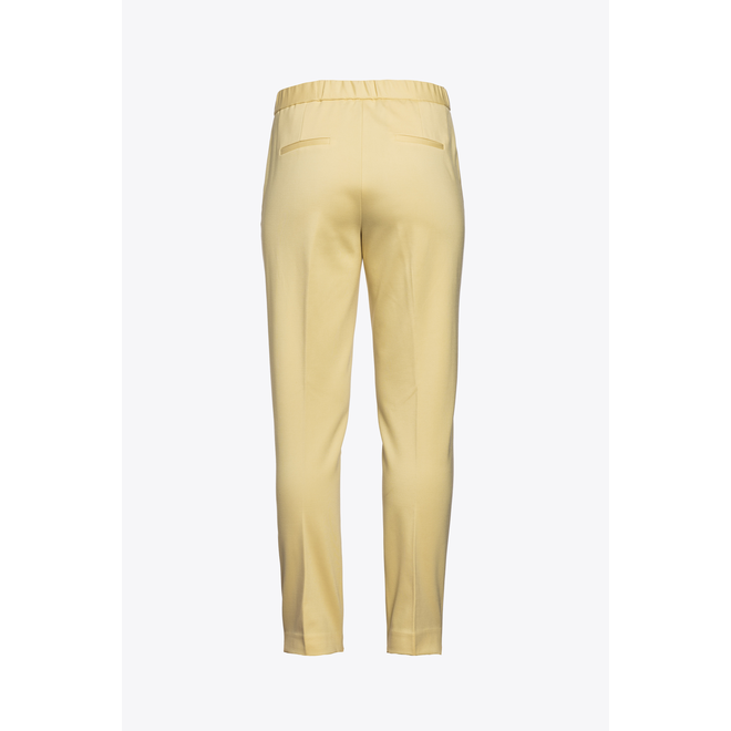 Beaumont Bouble Jersey Pants Chino Soft Yellow