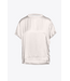 Beaumont Beaumont Vintage Satin T-Shirt Off White