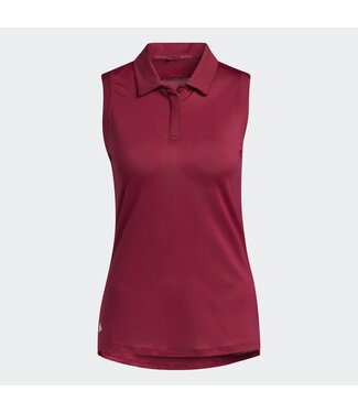 Adidas Adidas Mouwloos Poloshirt Bordeaux