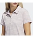 Adidas Adidas Dames Space-Dyed Poloshirt Pink