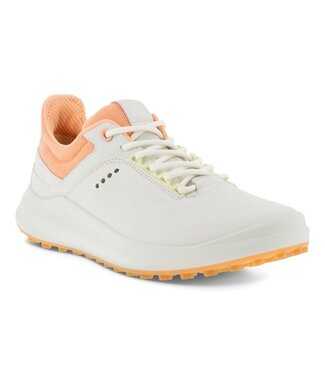Ecco Ecco Dames Golf Core White Peach Nectar Dritton