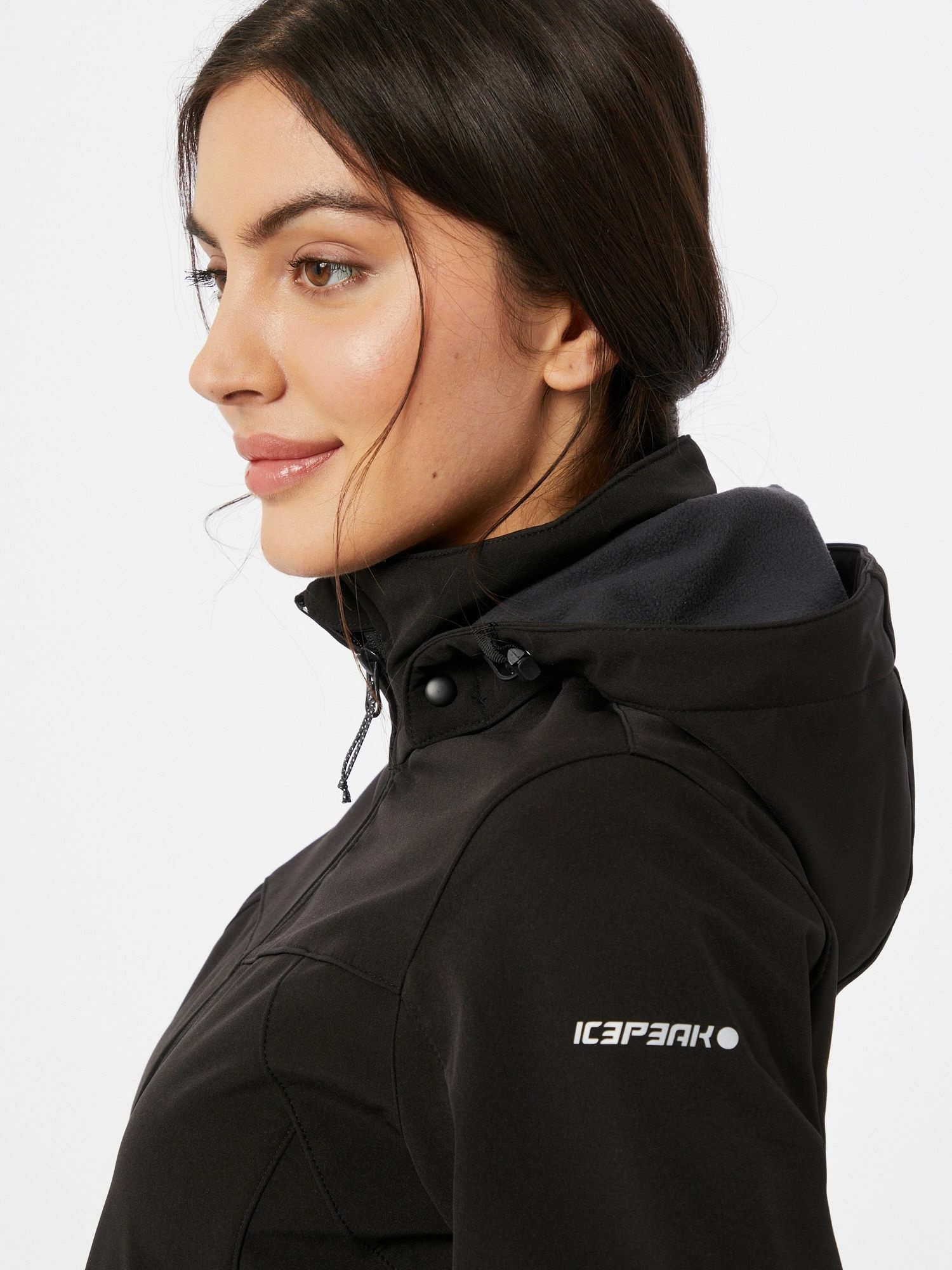 Icepeak Brenham Dames Softshell Zwart - John's Sport Shop