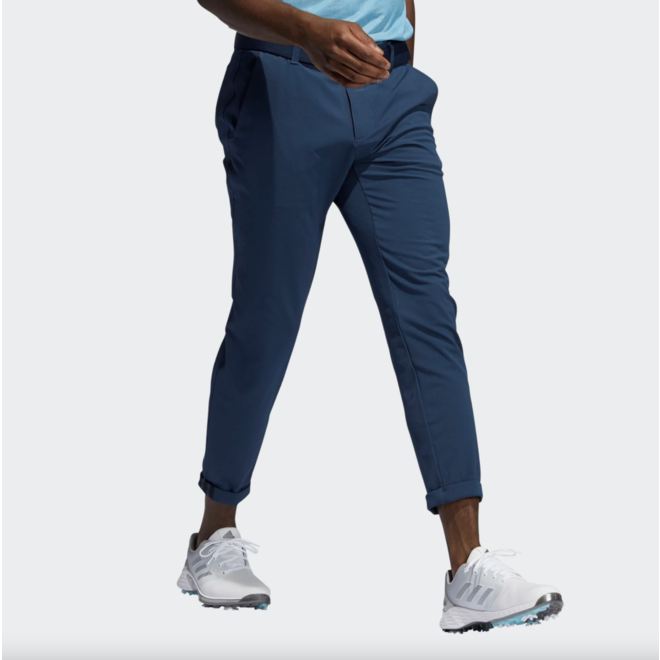 Adidas Heren Pin Roll Golfbroek Blauw