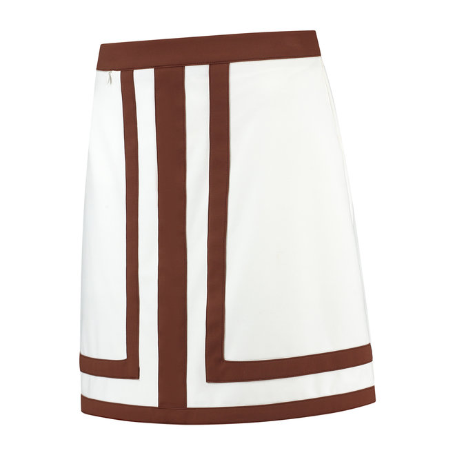 Par 69 Buck Skirt White Camel