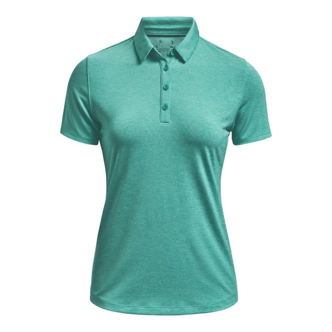 Under Armour Zinger Short Sleeve Dames Polo Turquoise