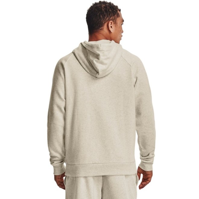 Under Armour Rival Fleece Hoodie Stone Onyx White