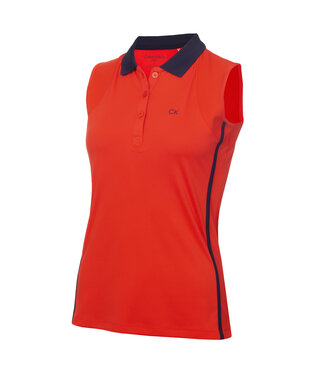 Calvin Klein Calvin Klein Dames Polo Red/Navy