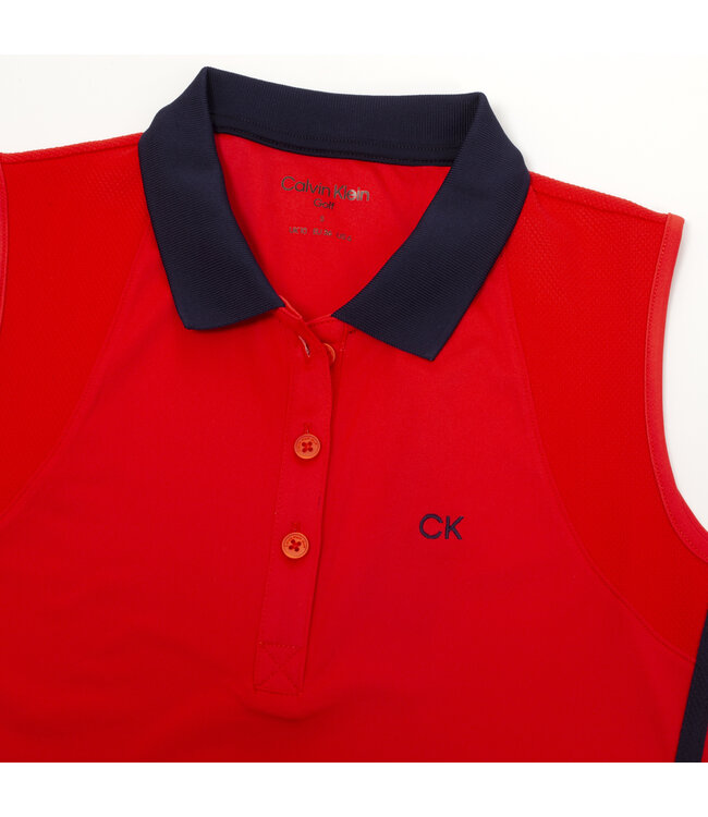 Calvin Klein Calvin Klein Dames Polo Red/Navy