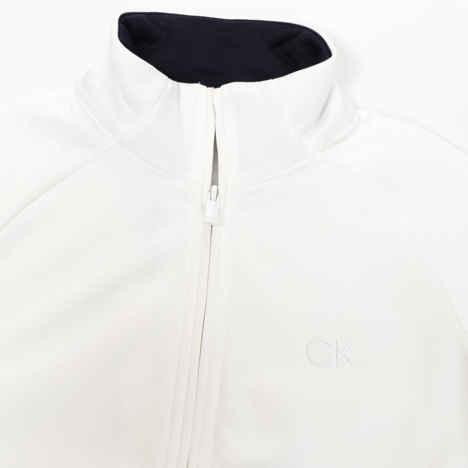 Calvin Klein Dames Jacket White Dark Navy