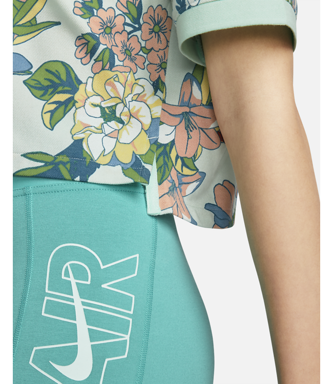 Nike The Nike Polo Dames Print Shirt Groen/Multicolor