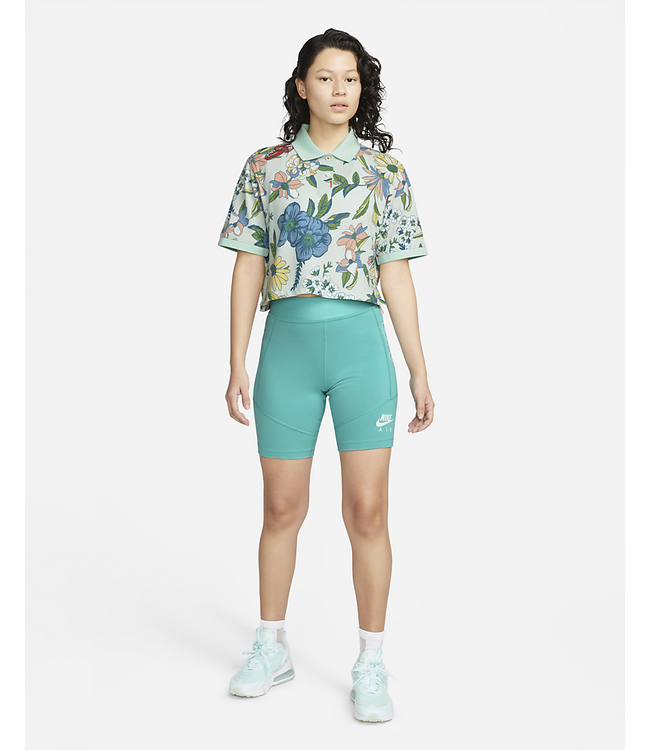 Nike The Nike Polo Dames Print Shirt Groen/Multicolor