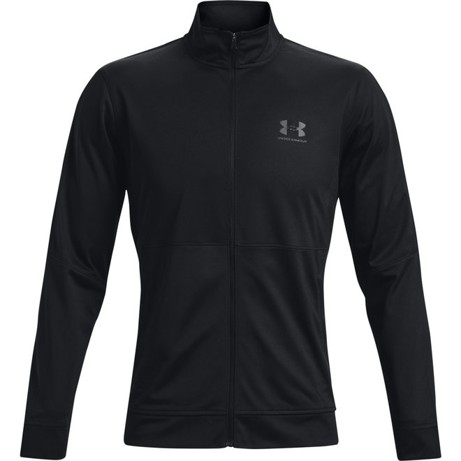 Under Armour Pique Track Jacket -Black / Black