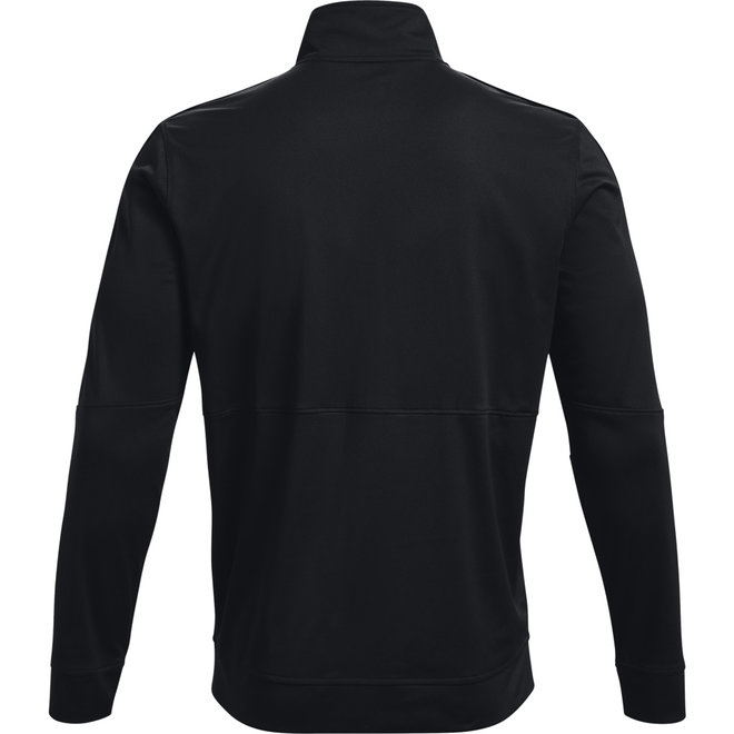 Under Armour Pique Track Jacket -Black / Black