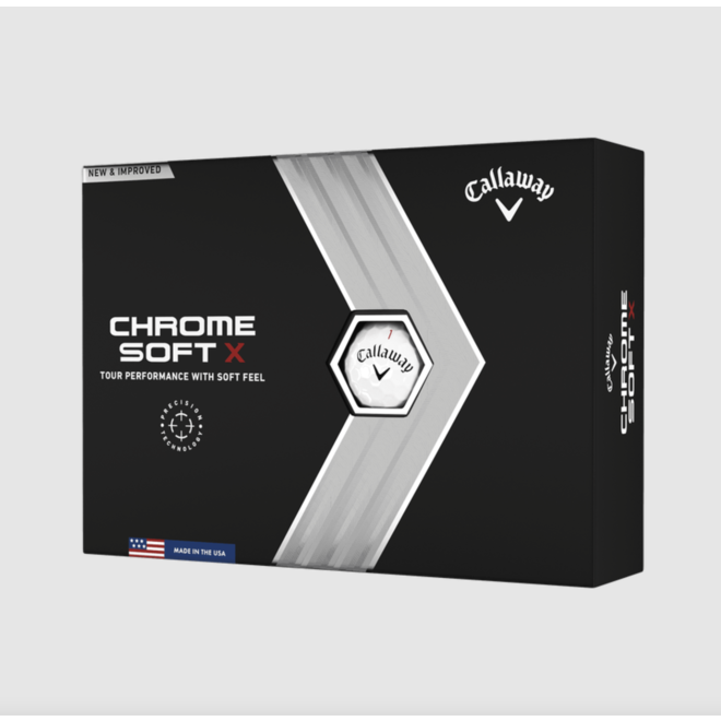 Callaway Chrome Soft X Golfballen