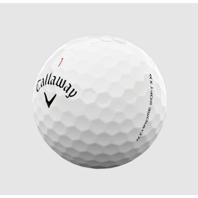 Verzoekschrift Spuug uit slogan Callaway Chrome Soft X Golfballen - John's Sport Shop