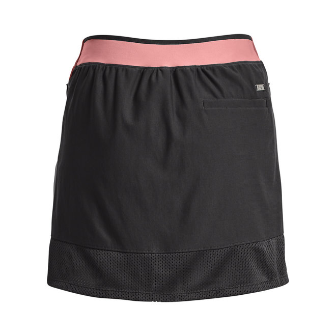 Under Armour Links Knit Skort-Jet Gray / Vermillion / Metallic Silver