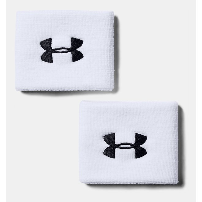 Under Armour Performance Wristbands - White