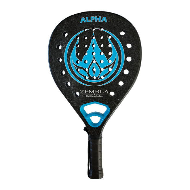 Zembla Alpha Light Blue Padel Racket